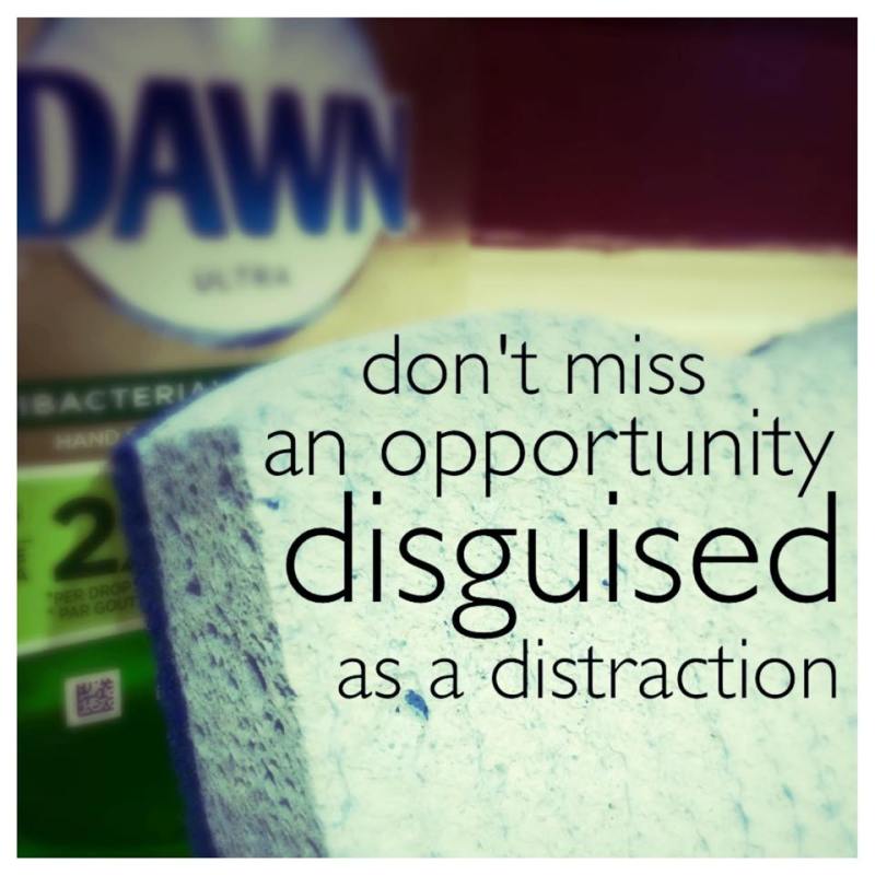 distracting opportunities